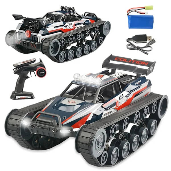 Fjärrkontroll High Speed ​​Drift Stunt Dim Spray Tank