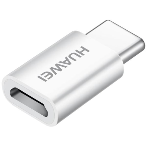Huawei USB Adapter Micro-USB Till Typ-C AP52 - Vit 1 Pack