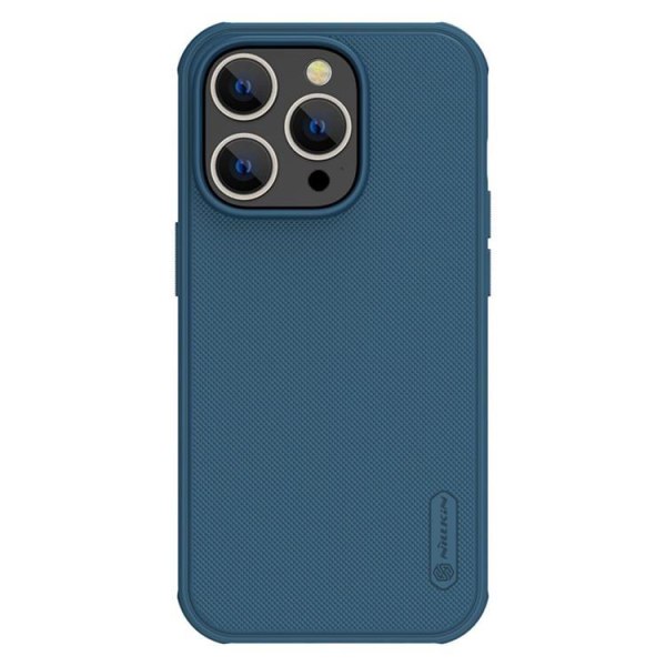 Nillkin iPhone 14 Pro -kotelo Super Frosted - sininen