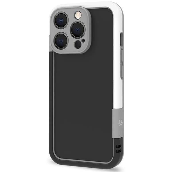 Celly telefontaske til iPhone 16 Pro Max kofanger - sort/hvid Black