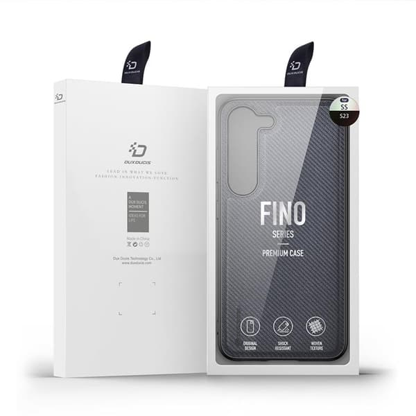 Dux Ducis Galaxy S23 Plus -kotelo Fino - Harmaa Grå