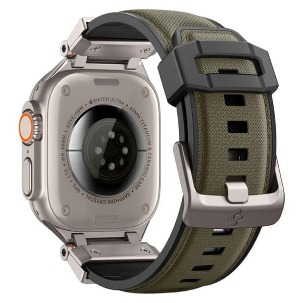Spigen Apple Watch 7/8/9/10/SE/Ultra 1/2 (44/45/46/49mm) Band Grön