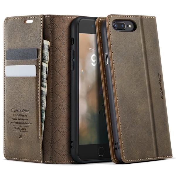 CASEME 033 Mobilskal för iPhone 7 Plus/8 Plus/6 Plus - Kaffe