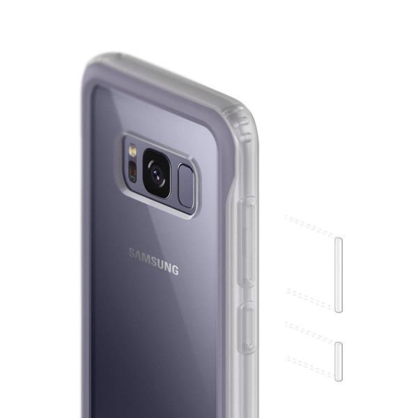 Caseology CoastLine -kuori Samsung Galaxy S8:lle - Orkideanharmaa