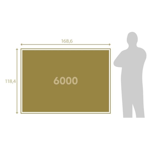 CLEMENTONI Pussel 6000 Pcs High Quality Collection Alpine Lake