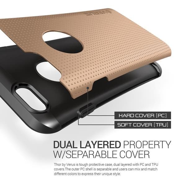 Holdbart Verus Thor Heavy Drop Taske til Apple iPhone 6 (S) Plus (Guld) Guld