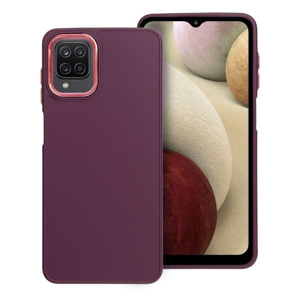 FRAME Skal för Samsung A12 lila Lila