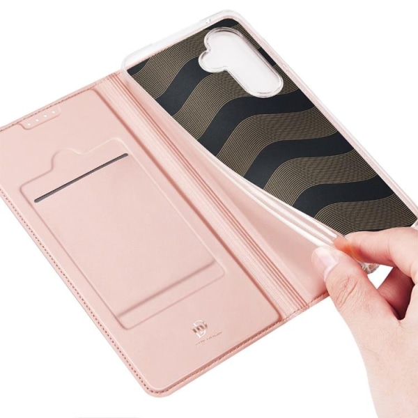 Dux Ducis Galaxy A35 5G Wallet Case Skin Pro med klap - Pink