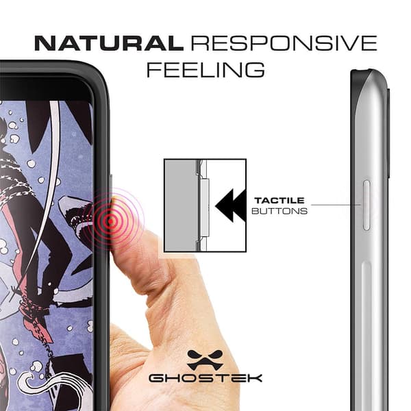 Ghostek Atomic Slim -kuori Samsung Galaxy Note 8 - Punainen Red