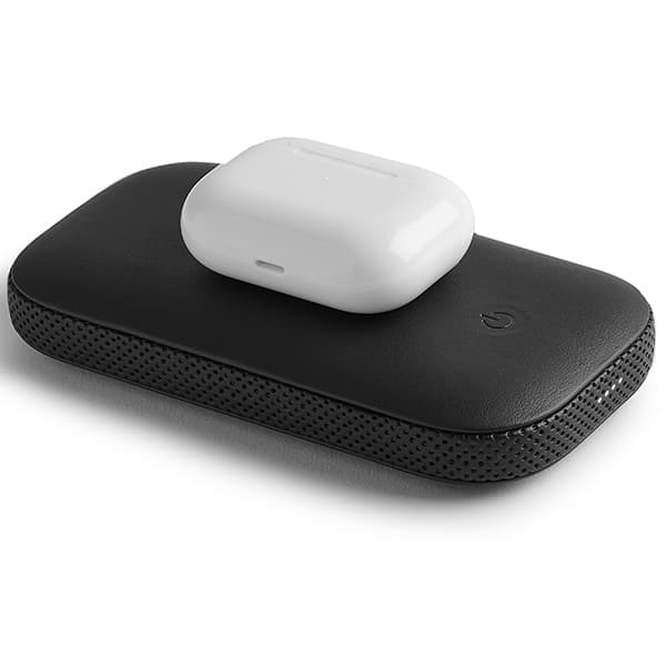Lexon Trådløs PowerBank 5000mAh m/Bluetooth Højttaler - Sort Black