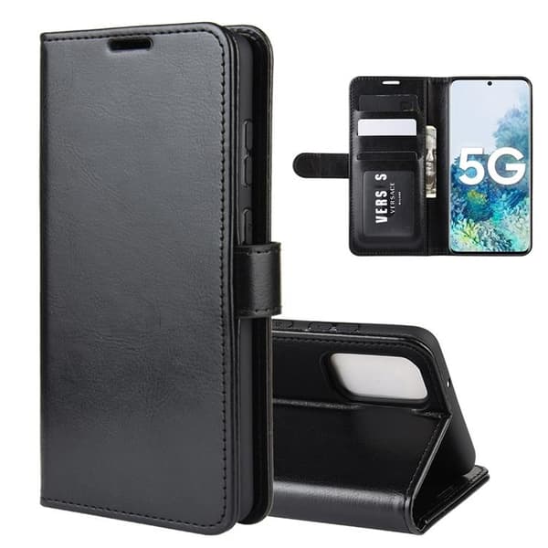 SiGN Pungetui til Samsung Galaxy S20 FE - Sort Svart