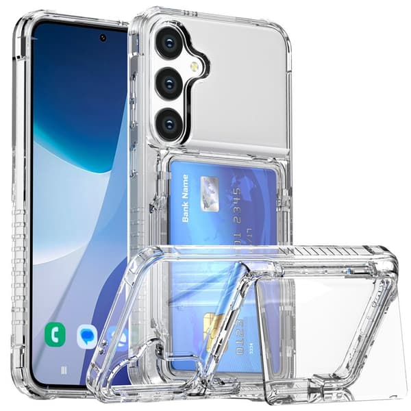 Mobilskal för Samsung Galaxy S26 Plus Transparent PC + TPU - Transparent