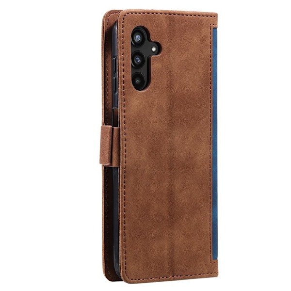 Samsung Galaxy S26+ Plånboksfodral RFID-Skydd Konstläder Ställ - Blå