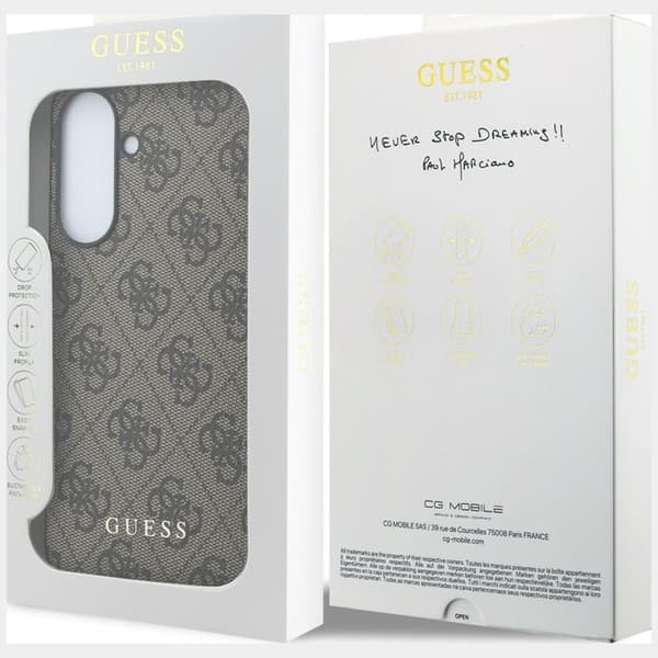 Guess Mobilskal För Galaxy A57 4G Charm - Brun Brun