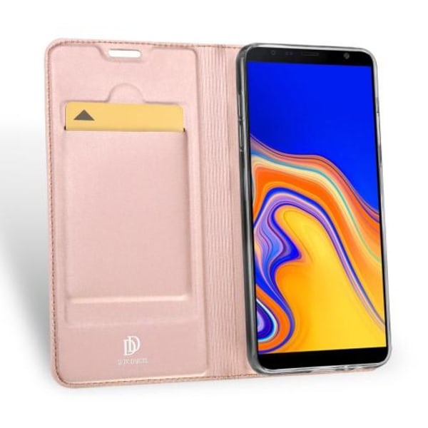 Dux Ducis Plånboksfodral till Samsung Galaxy J4 Plus - Rose Gold