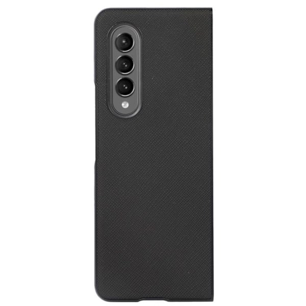Galaxy Z Flip 4 Skal Cross Texture - Svart Svart