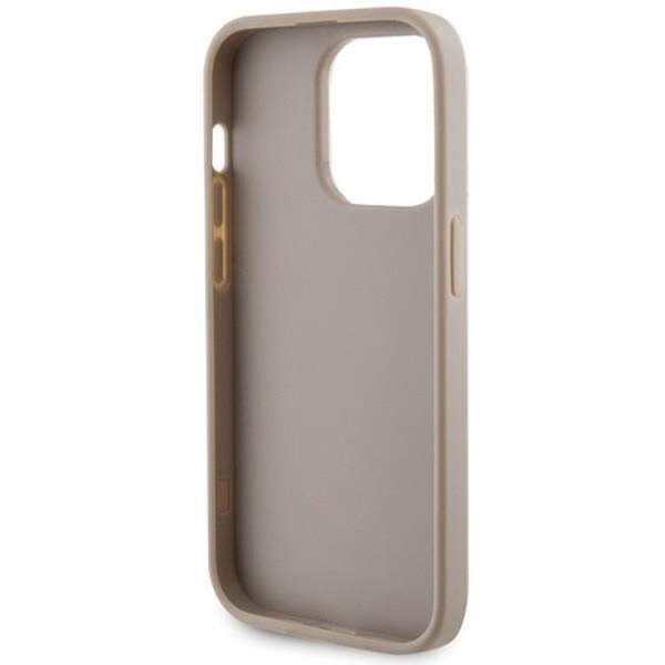 Guess iPhone 15 Pro Max Mobilskal Strass Metal Logo - Guld
