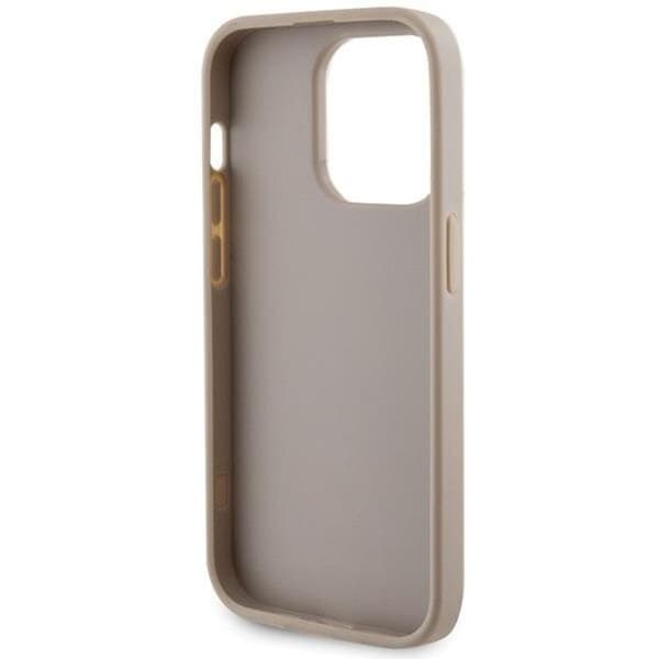 Guess iPhone 15 Pro Max Mobilskal Strass Metal Logo - Kulta Guld