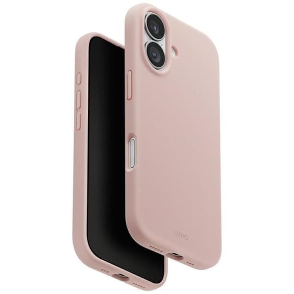 UNIQ Mobilskal till iPhone 17 MagSafe Lino - Rosa Rosa