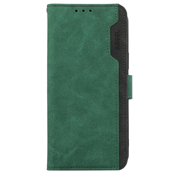 ABEEL Xiaomi 17 Pro Max Plånboksfodral Splicing Konstläder Grön