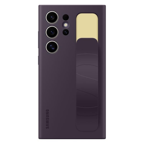 Samsung Galaxy S24 Ultra Mobile Cover Seisomakahva - Tumman violetti