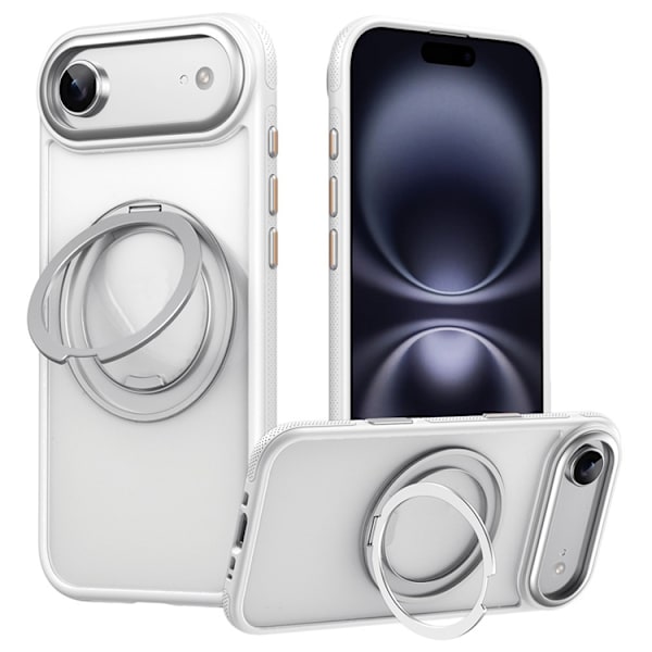Mobilskal till iPhone Air MagSafe Kickstand TPU PC - Vit Vit