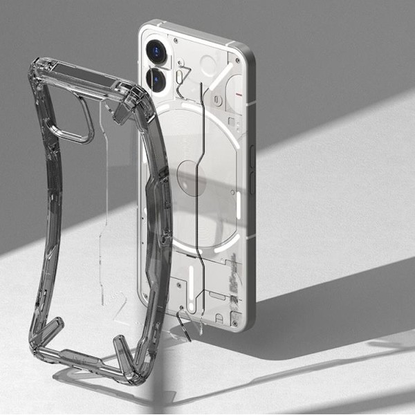 Ringke Nothing Phone 2 Mobilskal Fusion X - Smoke Svart