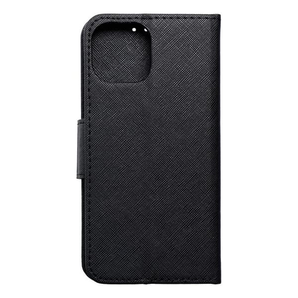 iPhone 15 Plus Plånboksfodral Fancy - Svart Svart