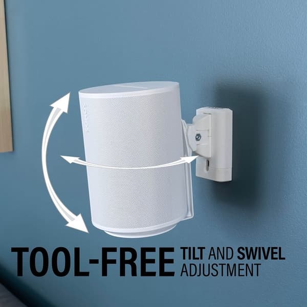 SANUS Wall Mount for Sonos ERA100 Pair White