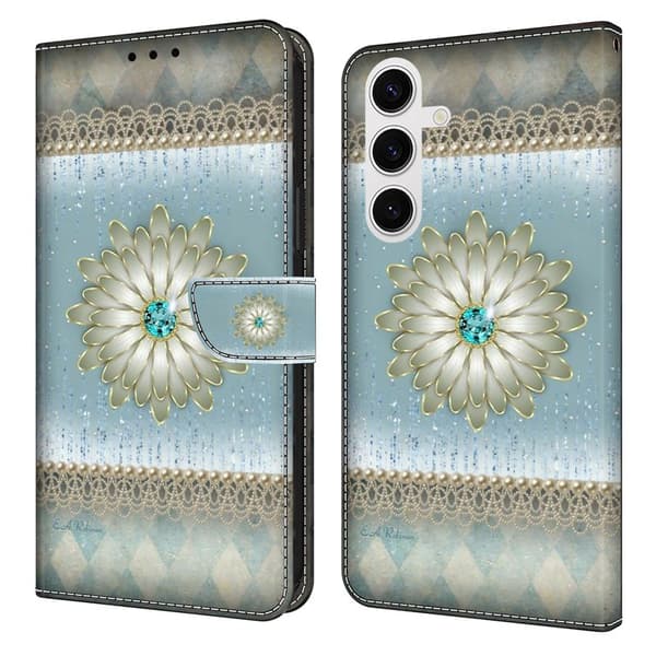 Plånboksfodral för Samsung Galaxy S26 Plus Mönstertryck Ställ - Blå