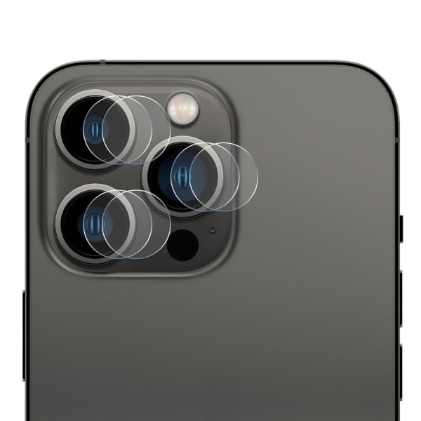 [2-PACK] Kameralinsskydd i Härdat Glas iPhone 13 Pro / 13 Pro Ma