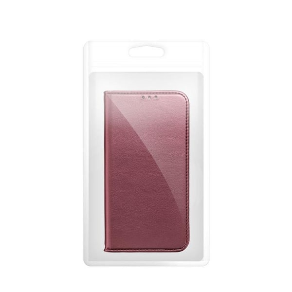 Xiaomi Redmi Note 13 Pro 5G Plånboksfodral Smart Magento - Burgundy
