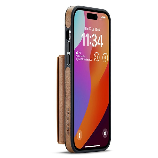 DG.MING M5 Series Mobilskal till iPhone 14 Pro Max - Brun