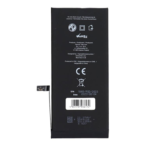 Blue Star iPhone 7 Plus Batteri HQ 2900 mAh