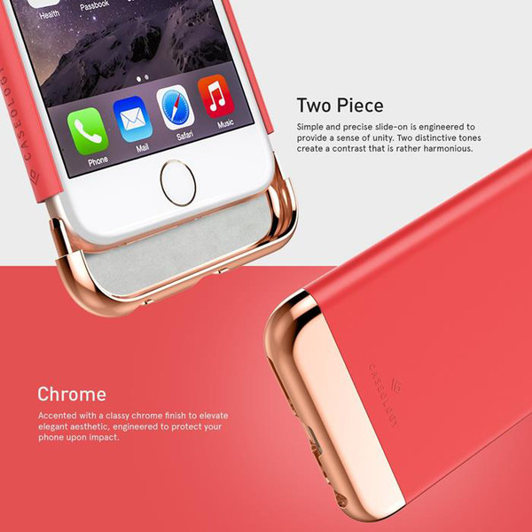 Caseology Savoy Skal till Apple iPhone 6(S) Plus  (Magenta - Ros