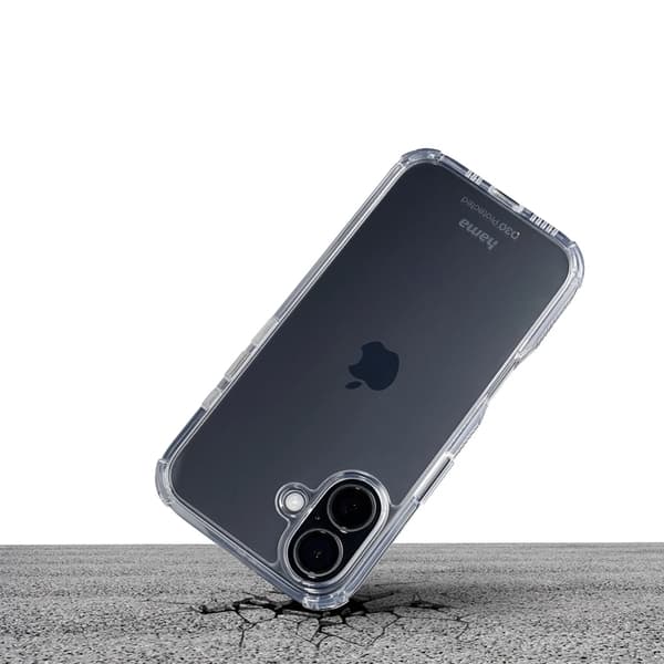 HAMA Mobilskal till iPhone 16e Extreme Protect - Transparent Transparent