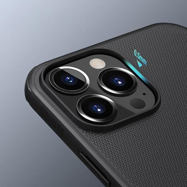 Nillkin Super Frosted Kuori iPhone 13 Pro Max - Musta Black