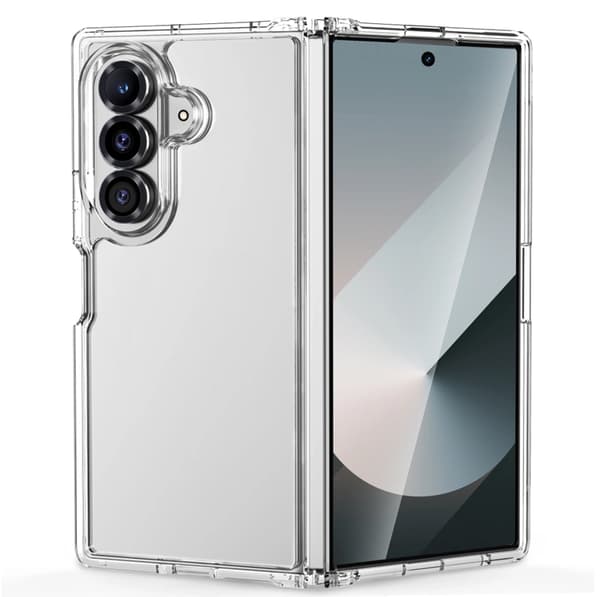 Tech-Protect Mobilskal För Galaxy Z Fold 8 Ultra Flexair Hybrid - Clear