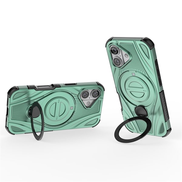 Mobilskal till iPhone 17 MagSafe Magnetic Kickstand - Grön Grön