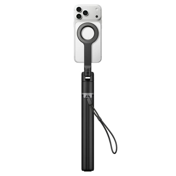 Spigen Selfiestick Bluetooth Tripod S582W - Svart Svart