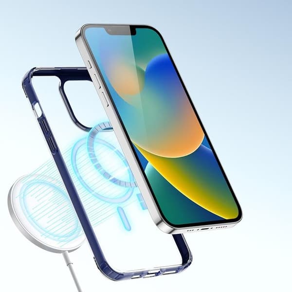 Dux Ducis iPhone 14 Plus Skal MagSafe Clin2 Magnetic - Blå Blå