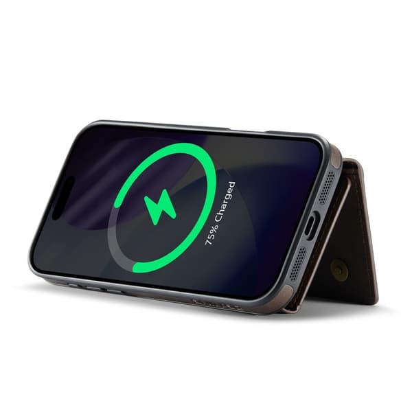 DG.MING M6 Series Mobilskal till iPhone 17 Pro Max Magnetiskt Brun