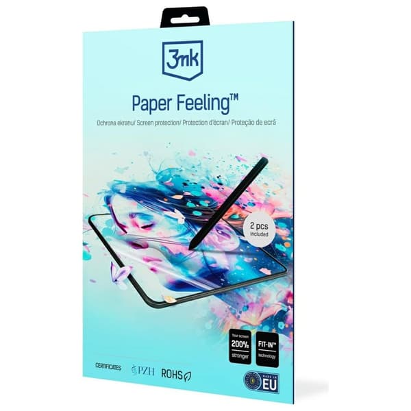 [2-Pack] 3MK iPad Air 10.9 (2020) Skärmskydd PaperFeeling
