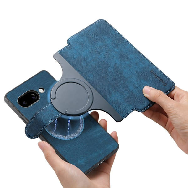 CASENEO Google Pixel 9a Plånboksfodral Konstläder - Blå