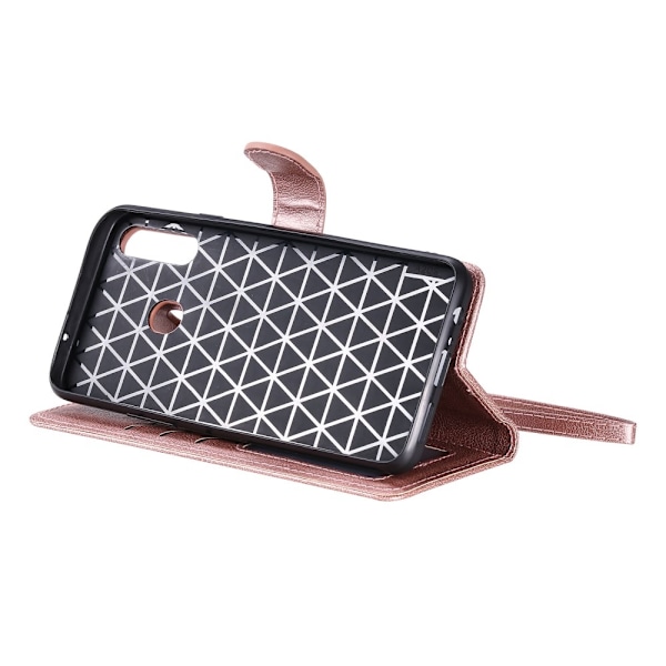Detachable 2-in-1 Plånboksfodral Samsung Galaxy A20s - Rose Gold