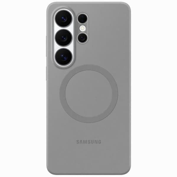 SAMSUNG Mobilskal För Galaxy S26 Ultra MagSafe Silikon Magnet - Grå Grå