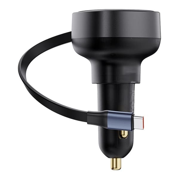 Baseus Billaddare USB-C Enjoyment Pro 60W - Svart Black