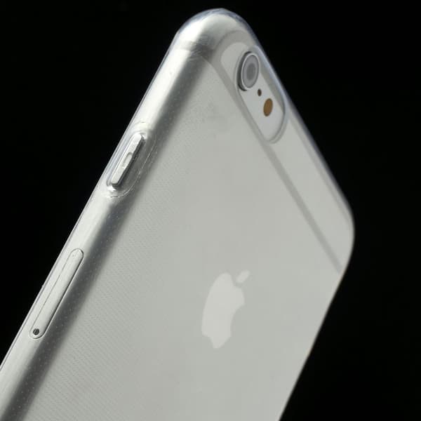 Ultra-tyndt 0,6 mm Flexicase Etui til Apple iPhone 6(S) Plus - Tr Transparent