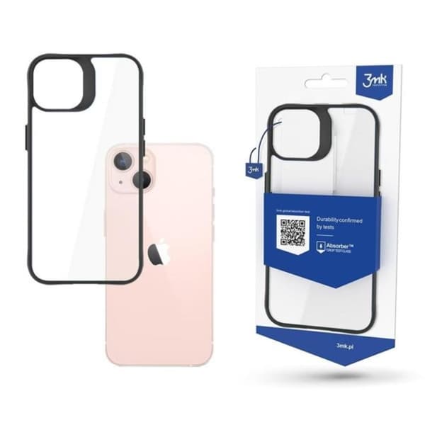 3MK iPhone 14 Plus Skal Satin Armor Plus - Clear Transparent