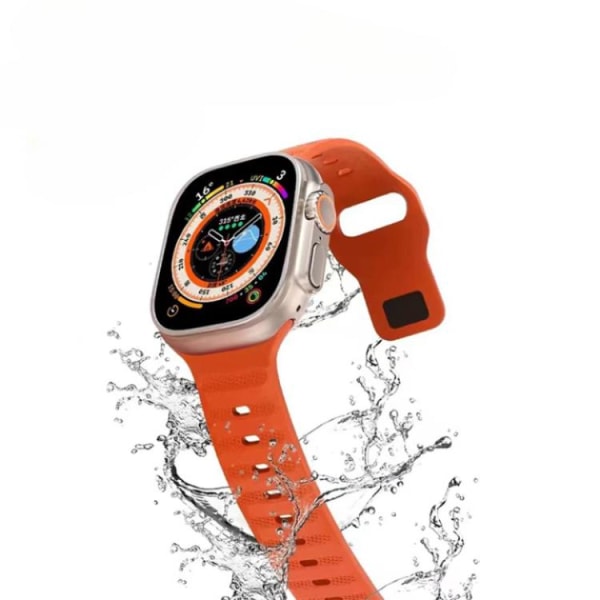 Apple Watch 4/5/6/7/SE/Ultra (42/44/45/49mm) Rugged Band - Orang